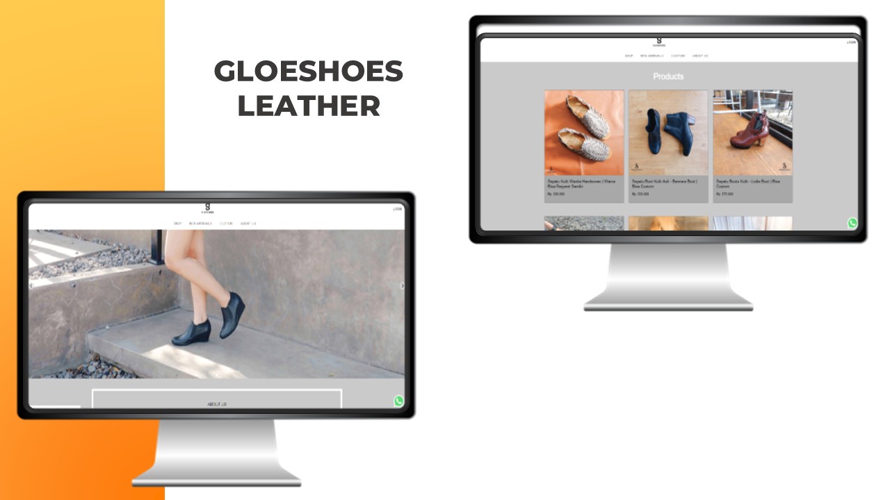 Gloeshoes Leather Website